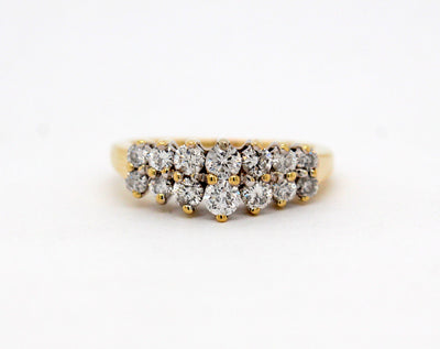 Estate 14KY 1.00 Cttw Diamond Ring
