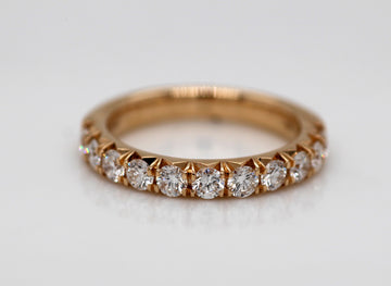 14KY 1.00 CTTW DIAMOND WEDDING BAND