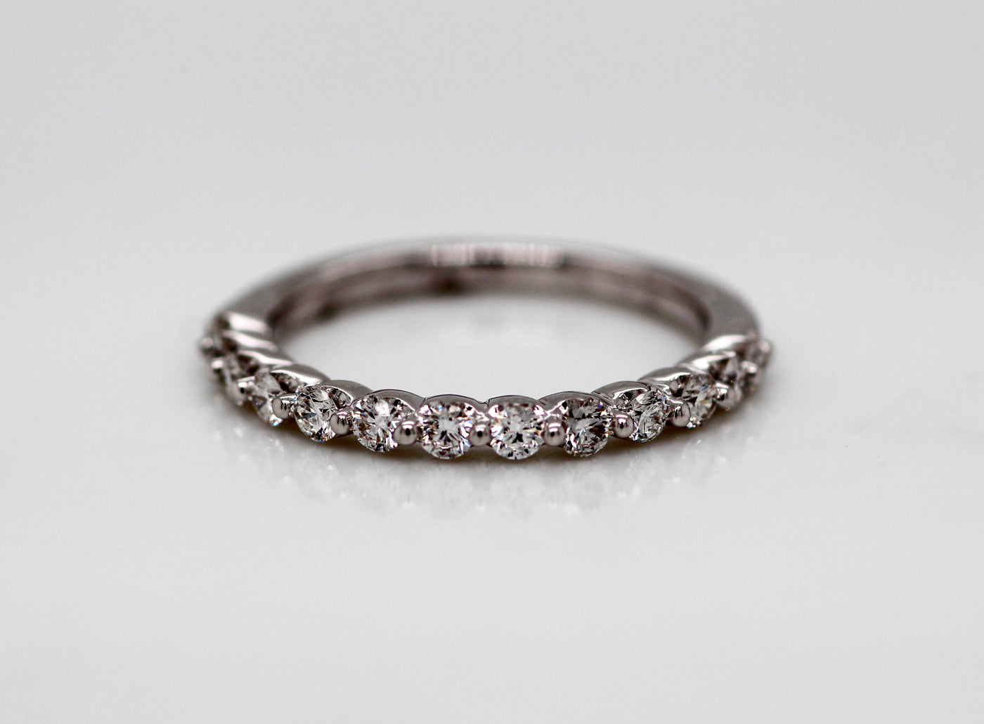 14KW .50 CTTW DIAMOND WEDDING BAND image