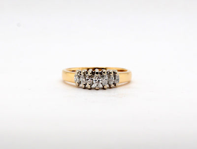 Estate 14KY .50 Cttw Diamond Fashion Ring IJ-SI2