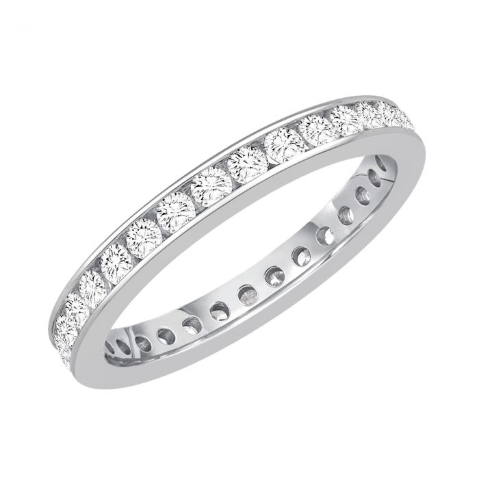 14KW 2.00 CTTW DIAMOND ETERNITY BAND image