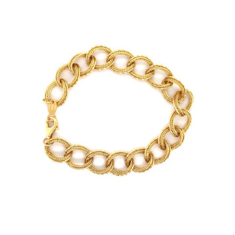 18KY 7" LINK BRACELET