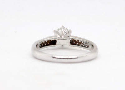 18KW 1.02 Cttw Diamond Engagement Ring image