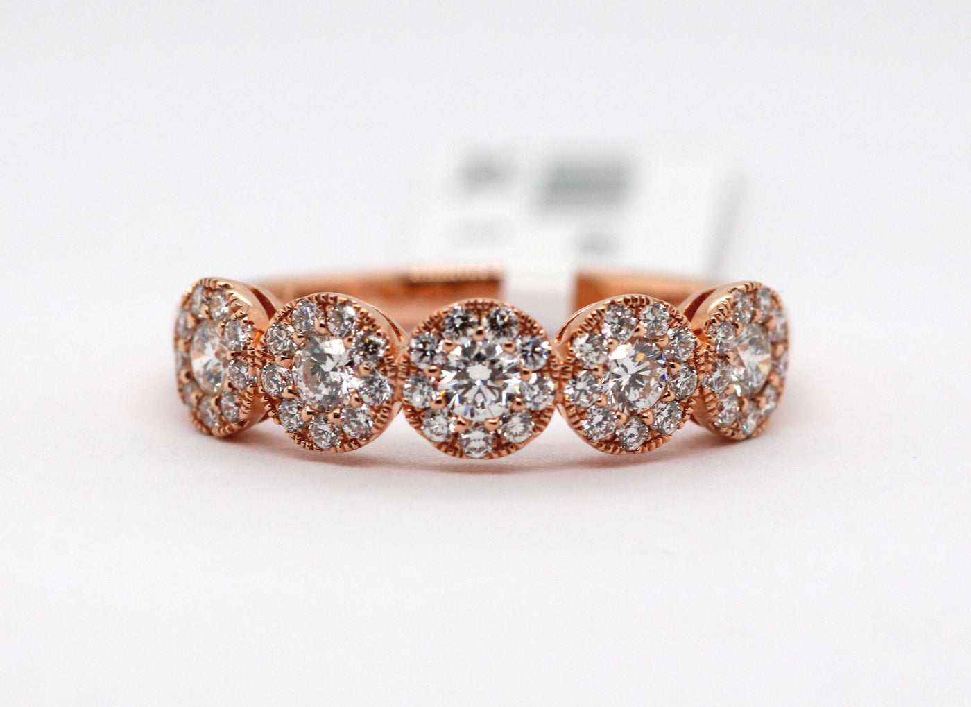 14KR .75 CTTW DIAMOND ANNIVERSARY BAND