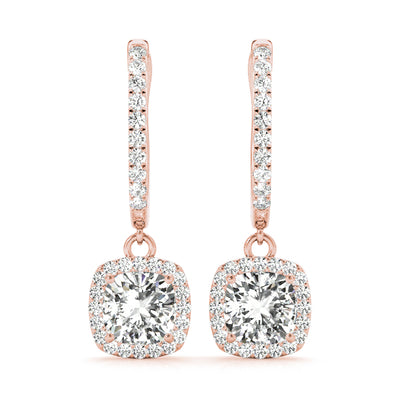 EARRINGS HALO Complete per pair.