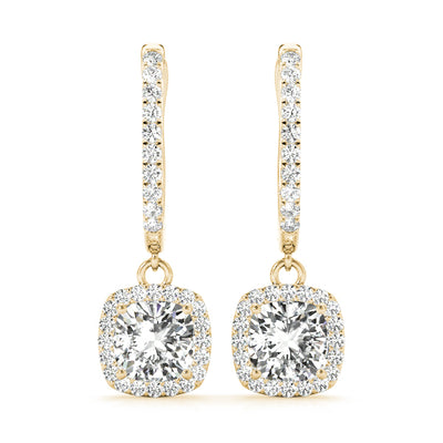 EARRINGS HALO Complete per pair.