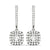 Halo Diamond Earring