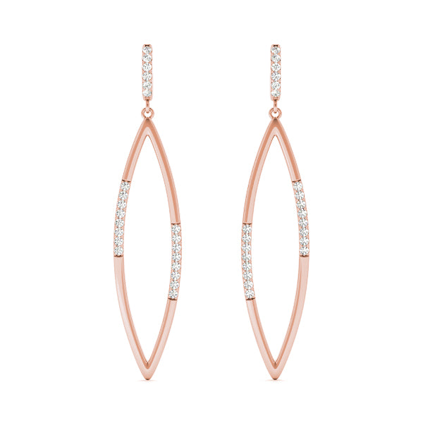 FASHION EARRINGS Complete per pair.