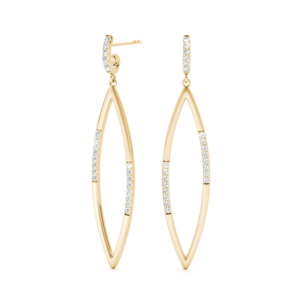 FASHION EARRINGS Complete per pair.