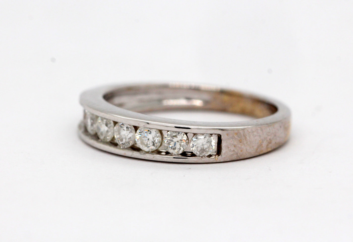 14KW Diamond Channel Set Wedding Ring