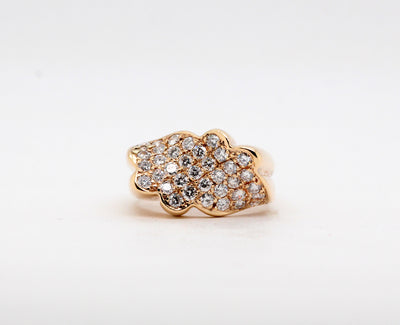 Estate 14KY 1.00 Cttw Diamond Ring