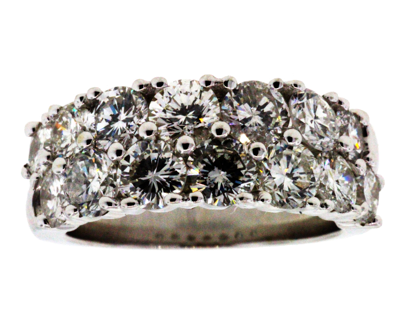 14KW 4.00CTTW DIAMOND ANNIVERSARY RING