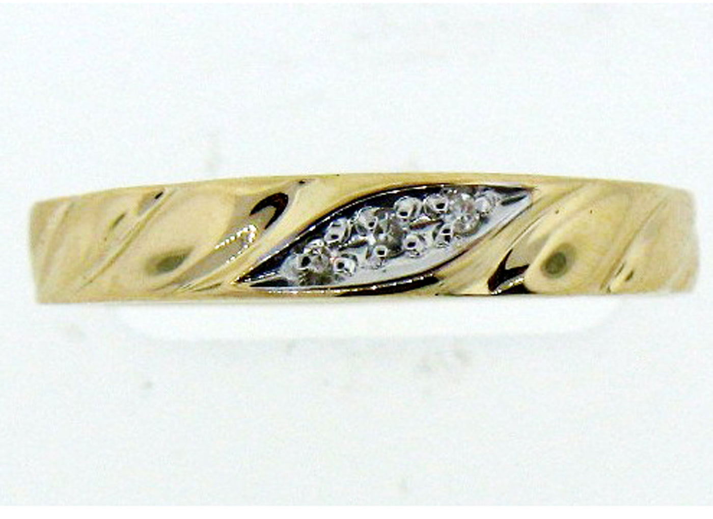 14K .30CTTW DIA BAND