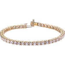 14KY 5.00 CTTW DIAMOND BRACELET
