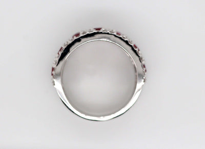 14KW 2.52 CTTW RUBY AND DIAMOND FASHION RING 1.06 CTTW H-SI1 image