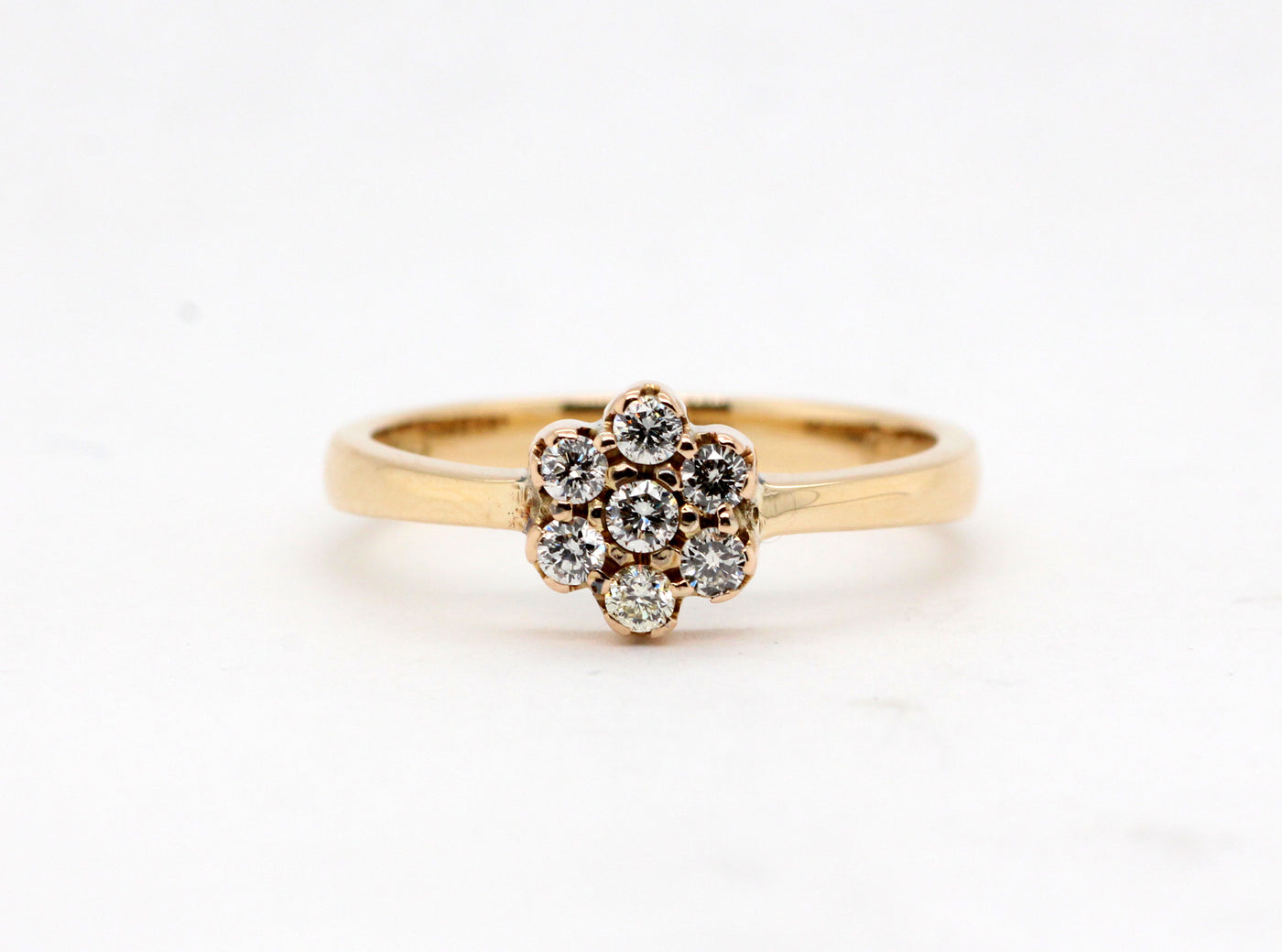 Estate 14KY .25 Cttw Diamond Ring