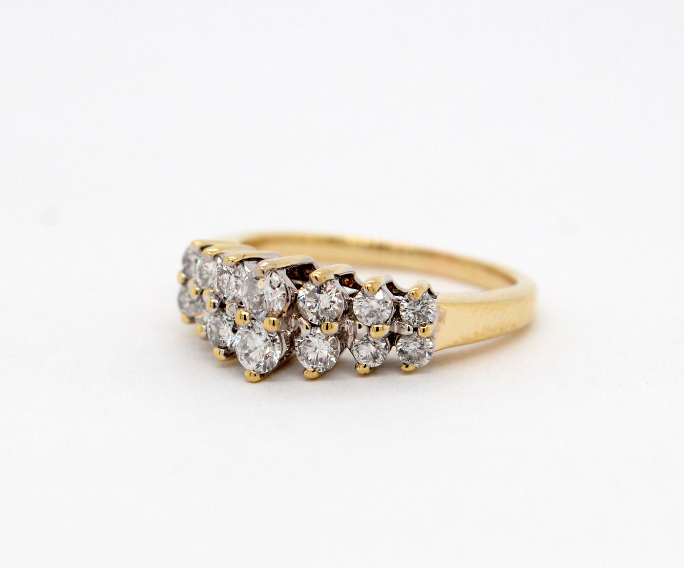 Estate 14KY 1.00 Cttw Diamond Ring