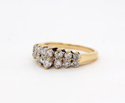 Estate 14KY 1.00 Cttw Diamond Ring