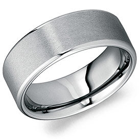 CROWN TUNGSTEN GENTS RING TU-0013
