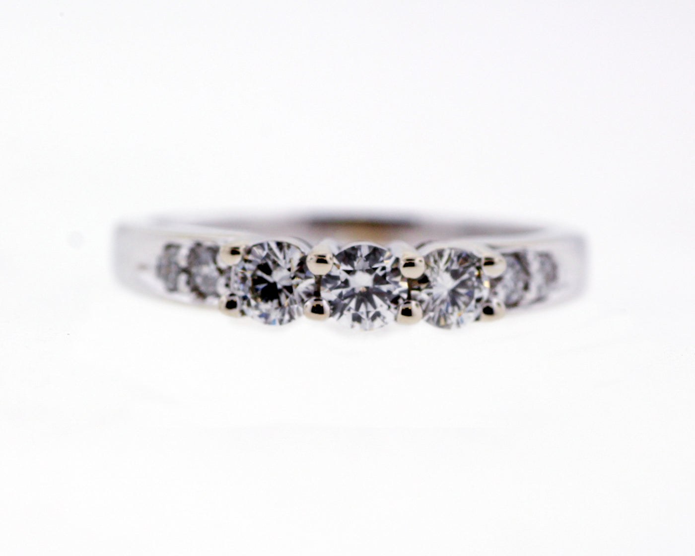 14KW .63CTTW DIAMOND ANNIVERSARY BAND image