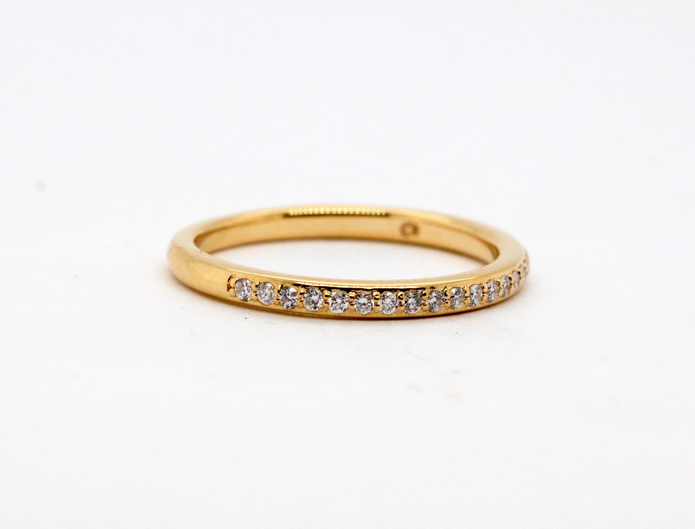 14KY .18 Cttw Diamond wedding Band, H-SI2