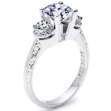 TACORI PLATINUM .47 CTTW DIAMOND WED BAND
