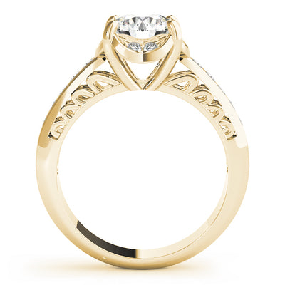 ENGAGEMENT RINGS SINGLE ROW PRONG SET