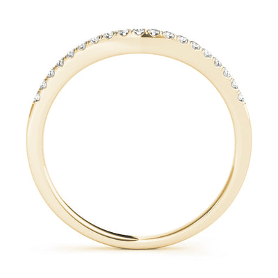 WEDDING BANDS CURVED BANDS