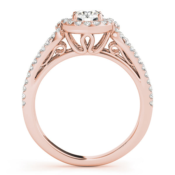 ENGAGEMENT RINGS HALO ROUND