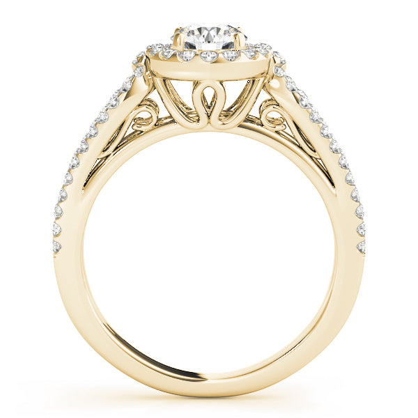 ENGAGEMENT RINGS HALO ROUND