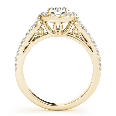 ENGAGEMENT RINGS HALO ROUND
