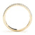 14K Yellow Gold 1/5 ct tw Pave Diamond Wedding Ring