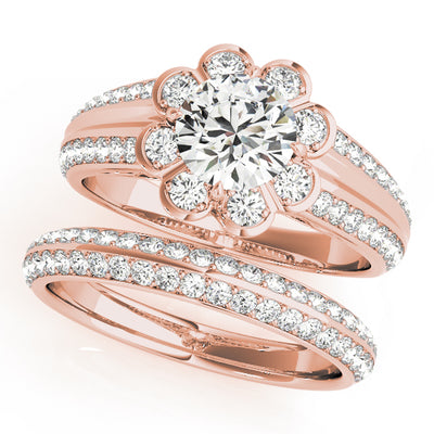 ENGAGEMENT RINGS HALO ROUND
