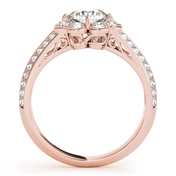 ENGAGEMENT RINGS HALO ROUND