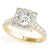 ENGAGEMENT RINGS HALO ROUND