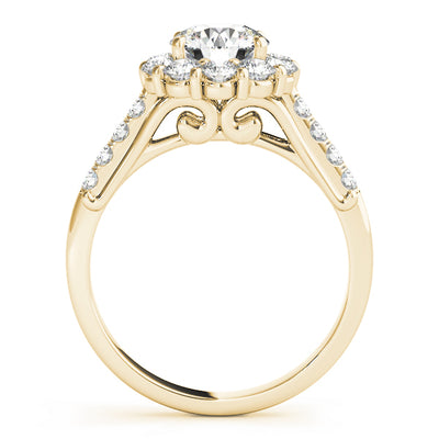 ENGAGEMENT RINGS HALO ROUND