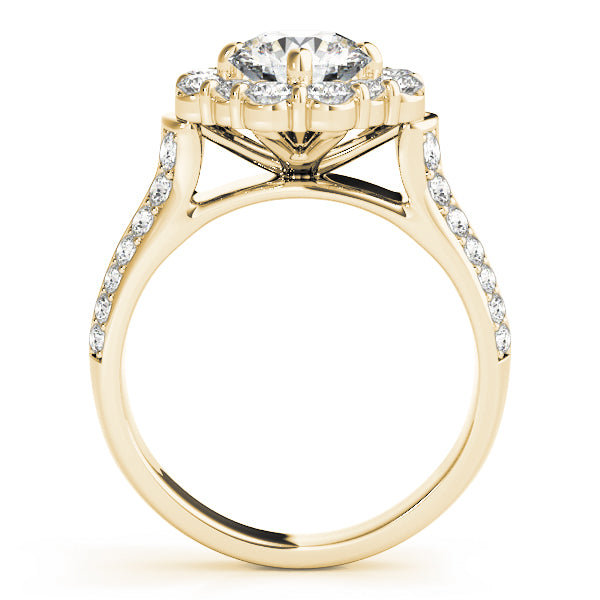 ENGAGEMENT RINGS HALO ROUND