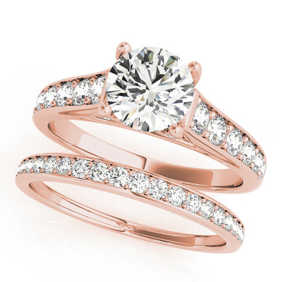 ENGAGEMENT RINGS SINGLE ROW PRONG SET