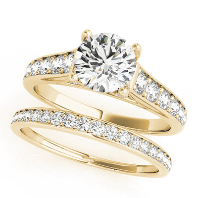 ENGAGEMENT RINGS SINGLE ROW PRONG SET