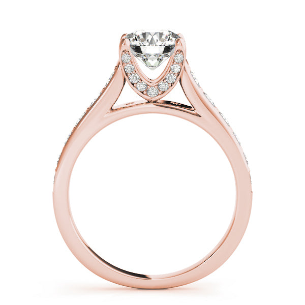 ENGAGEMENT RINGS SINGLE ROW PRONG SET