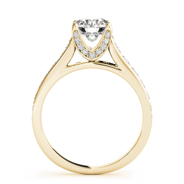 ENGAGEMENT RINGS SINGLE ROW PRONG SET