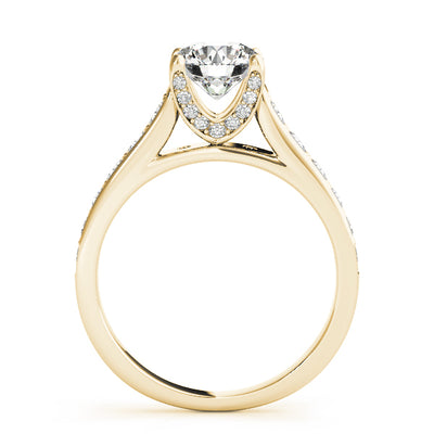 ENGAGEMENT RINGS SINGLE ROW PRONG SET