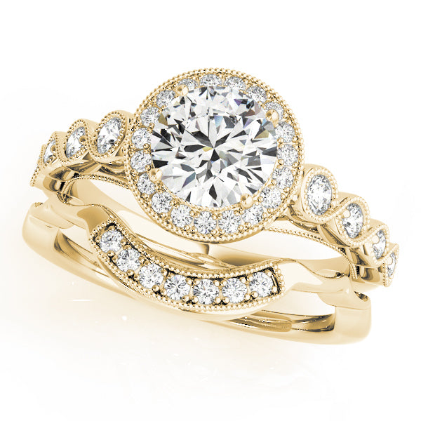 ENGAGEMENT RINGS HALO ROUND