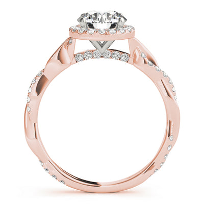 ENGAGEMENT RINGS HALO ROUND