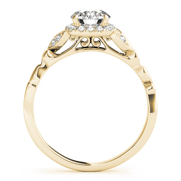 ROUND HALO ENGAGEMENT RING
