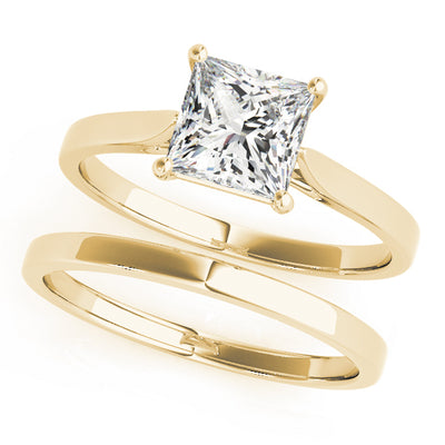 PRINCESS CUT SOLITAIRE ENGAGEMENT RING