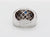18KW 1.50 CTTW SAPPHIRE AND DIAMOND RING , 1.05 CTTW H-SI2