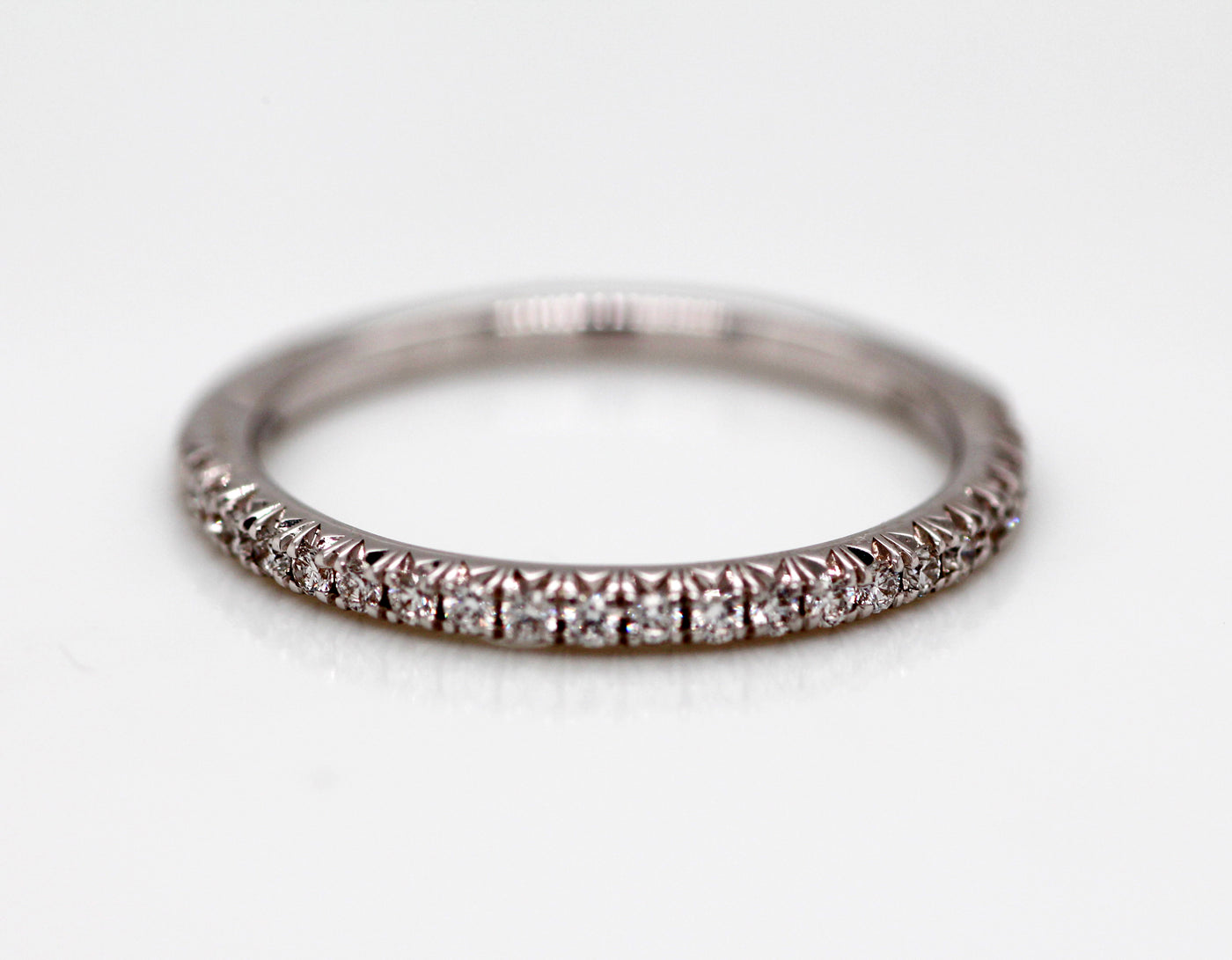 14KW .21 Cttw Diamond Wedding Ring