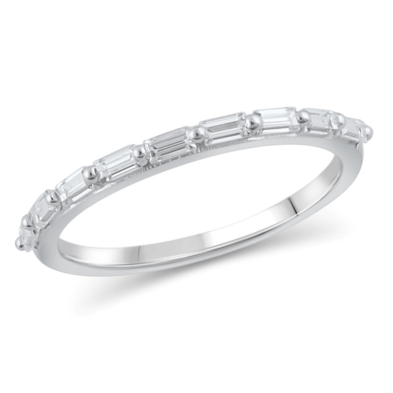 14KW .27 CTTW DIAMOND ANNIVERSARY RING