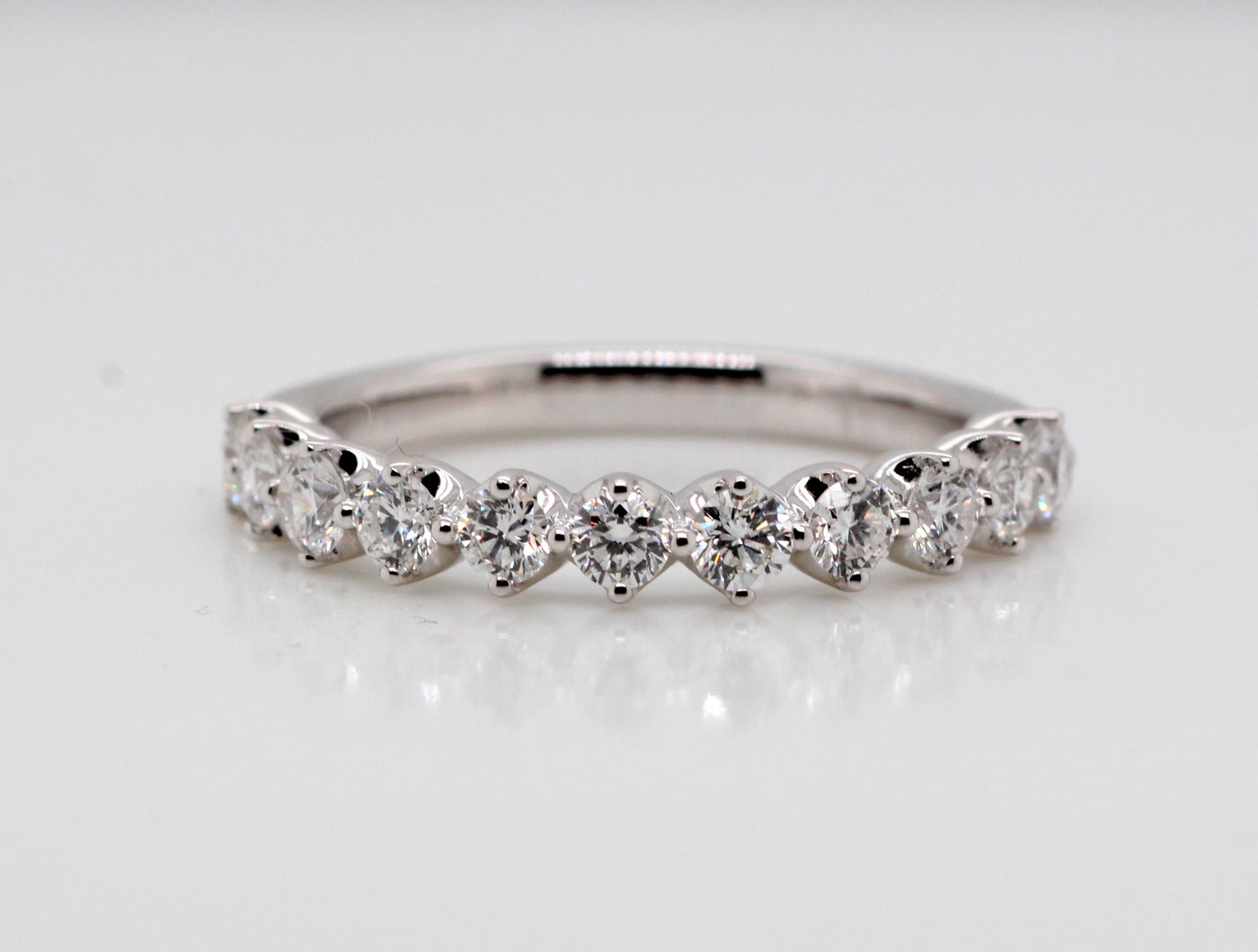 14KW .78 Cttw Diamond wedding band G-SI2 image